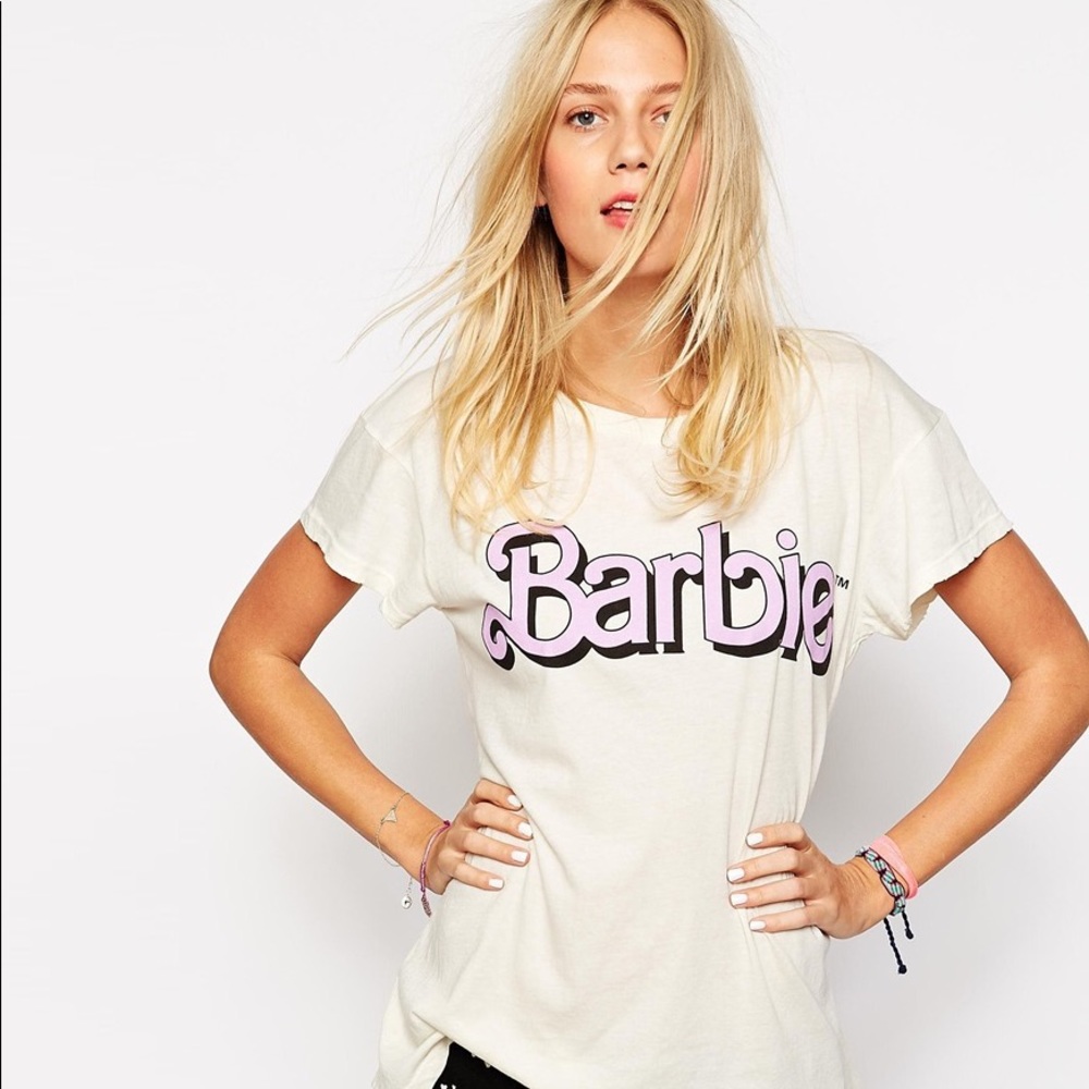 💕Rare!💕 Barbie Application Shirt